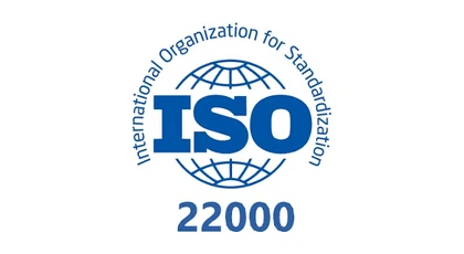 ISO 22000 certified